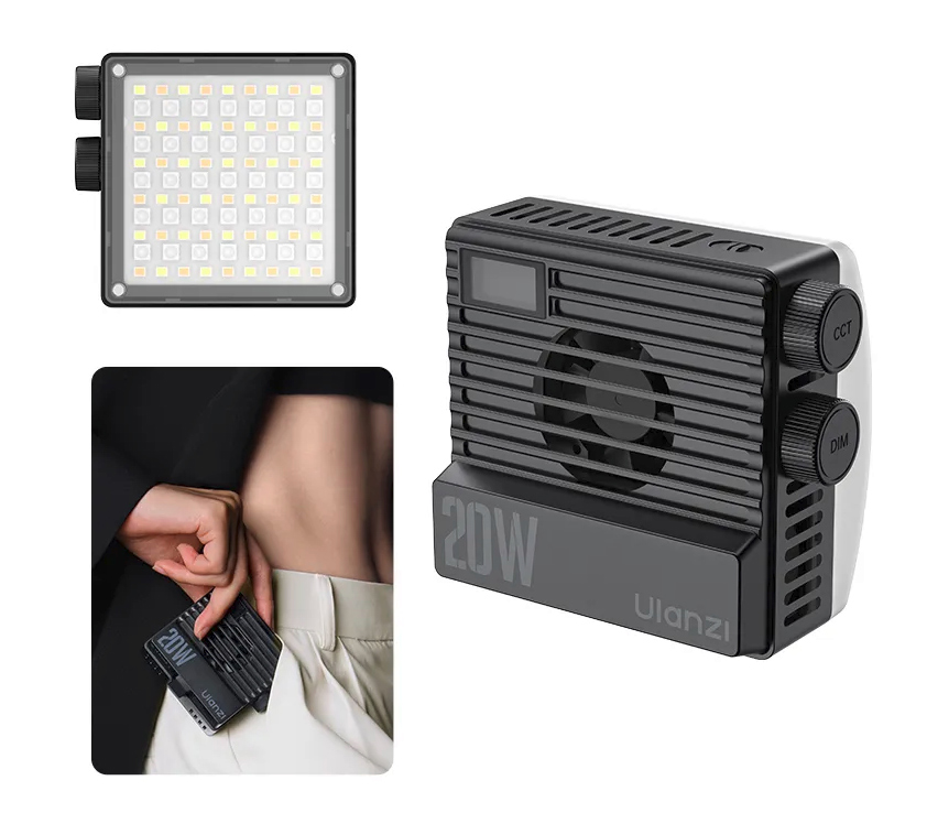 Осветитель Ulanzi LE20 RGB Pocket Light, 2500-9000К, 20 Вт