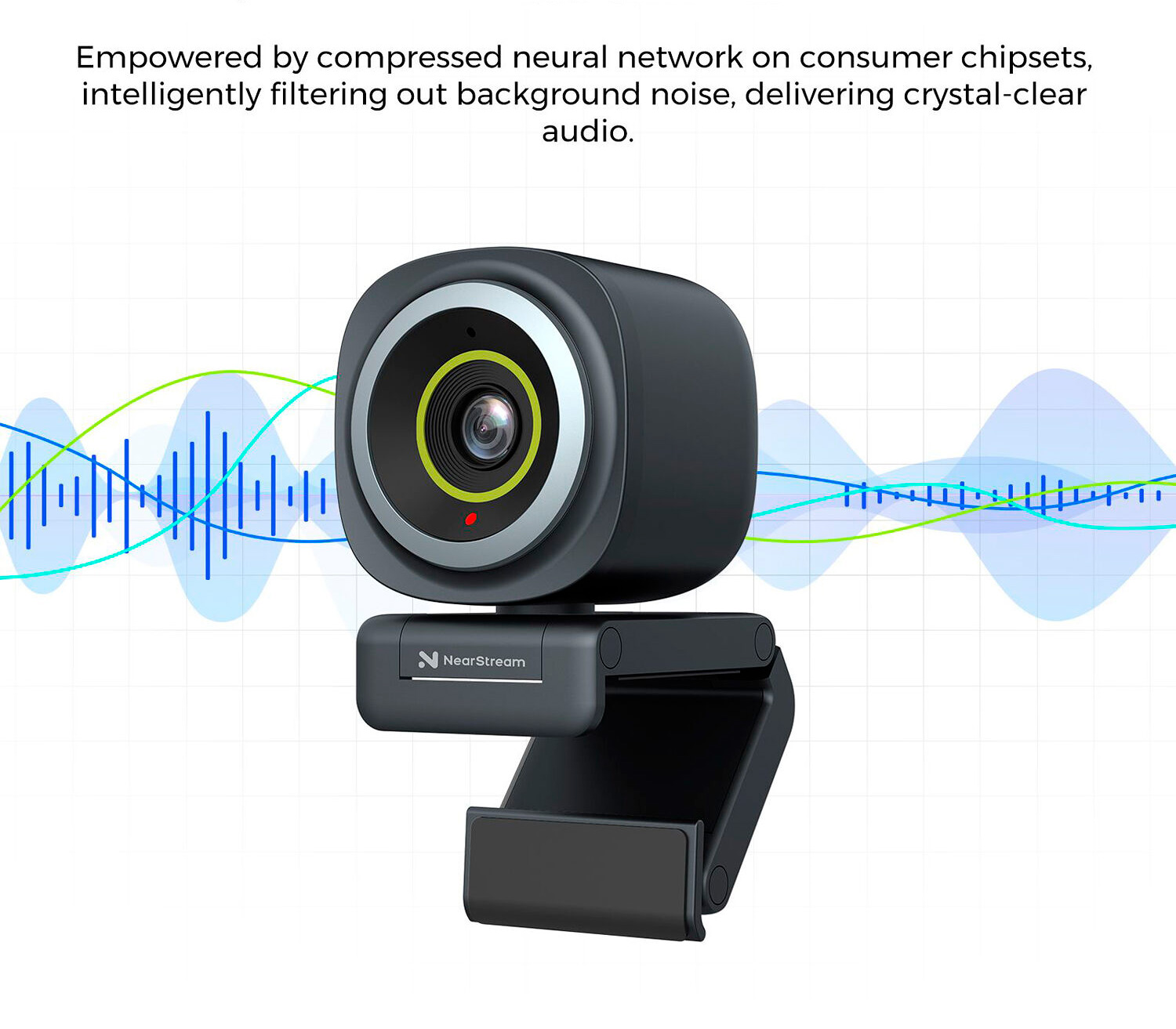Веб-камера Nearity NearStream V02AF, 1080 60p, AI шумоподавление