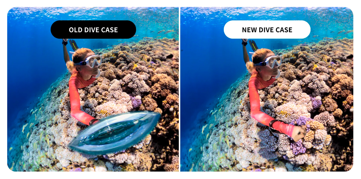 Подводный бокс Insta360 X4 Invisible Dive Case