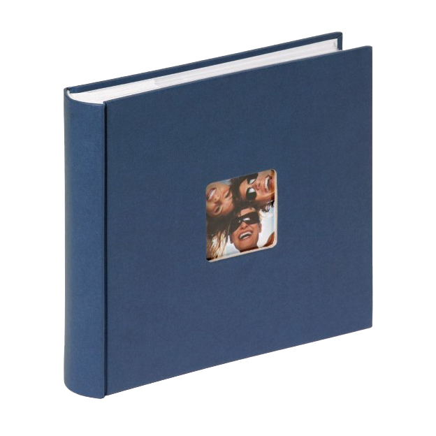Фотоальбом Walther 10x15 см 200 фото Fun, синий