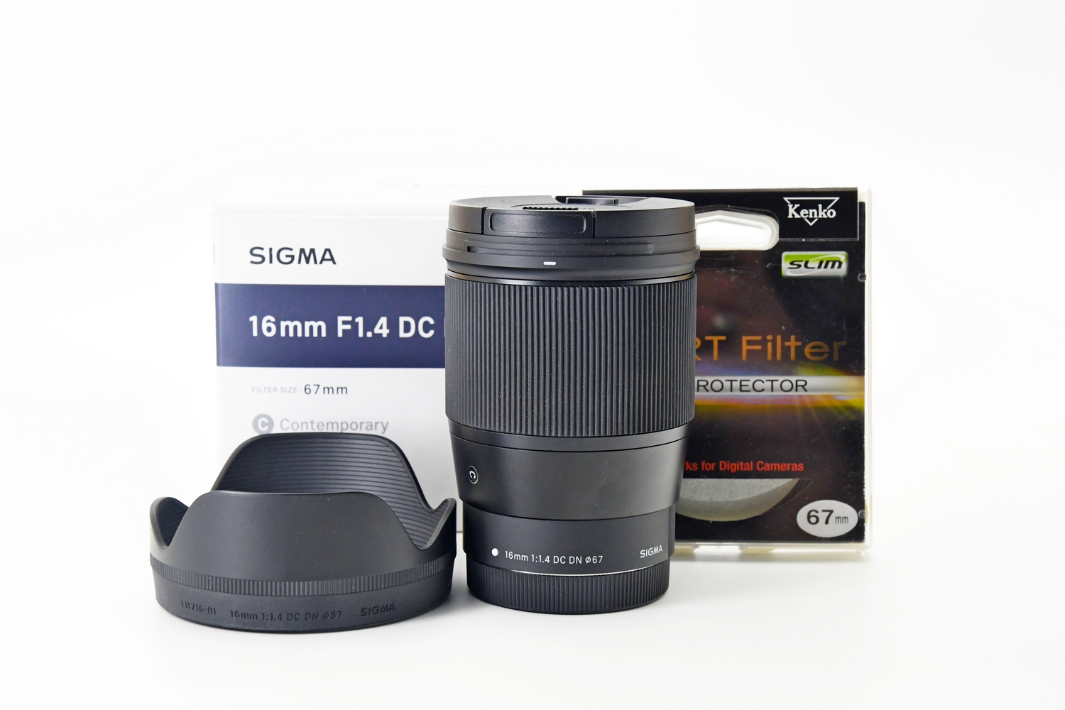 Объектив Sigma 16mm f/1.4 DC DN Canon EF-M (состояние 5) (б/у)