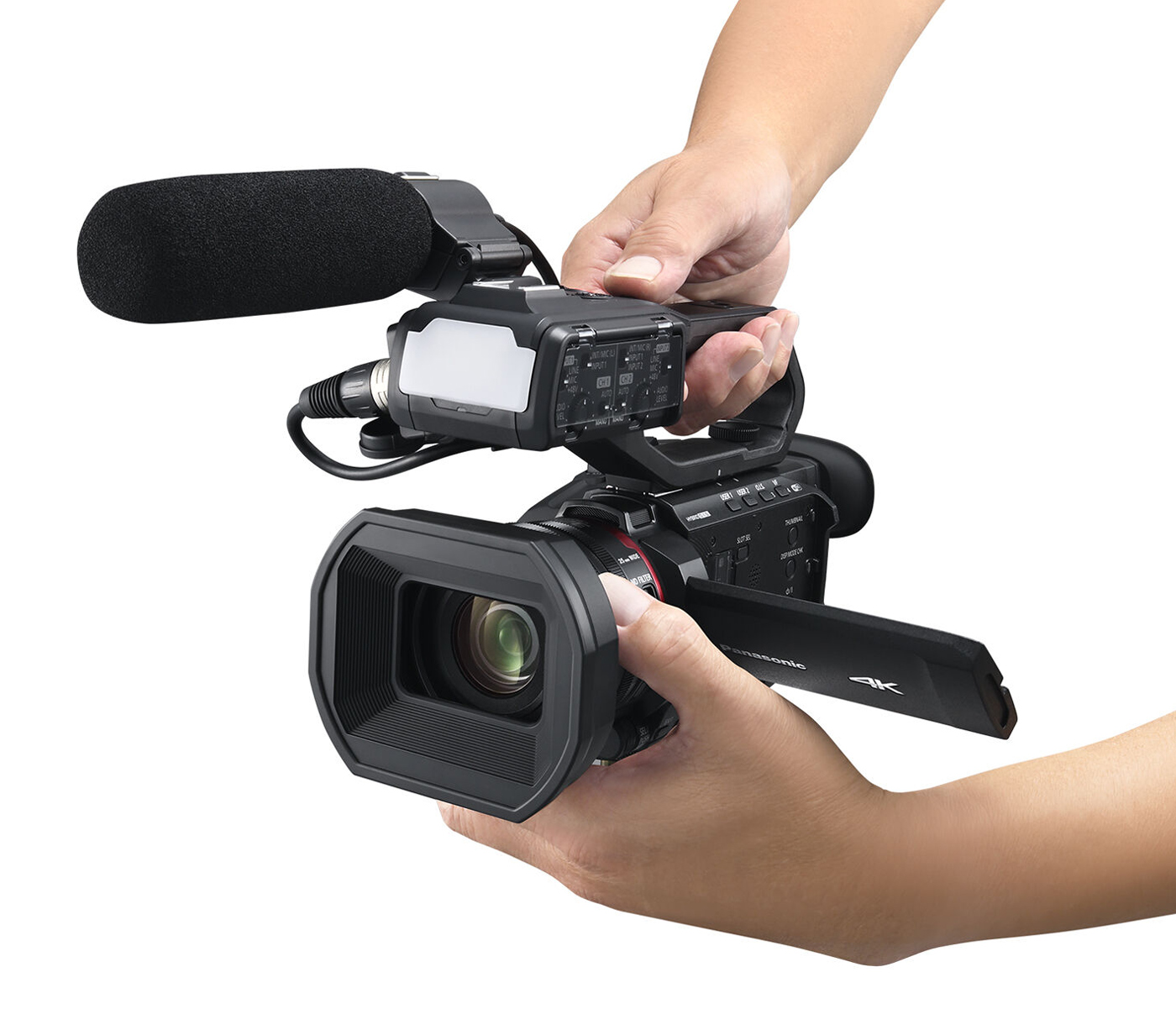 Видеокамера Panasonic HC-X2100, английское меню