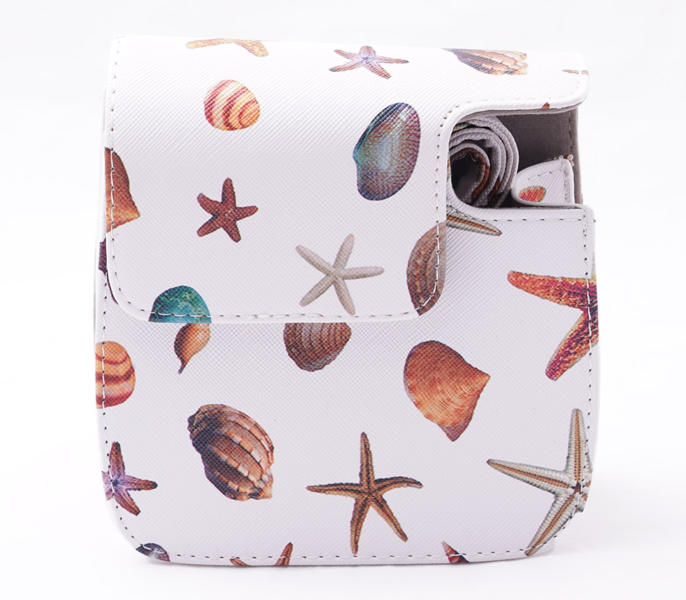 Чехол GOSMART для Instax Mini 8 / 9, морские ракушки