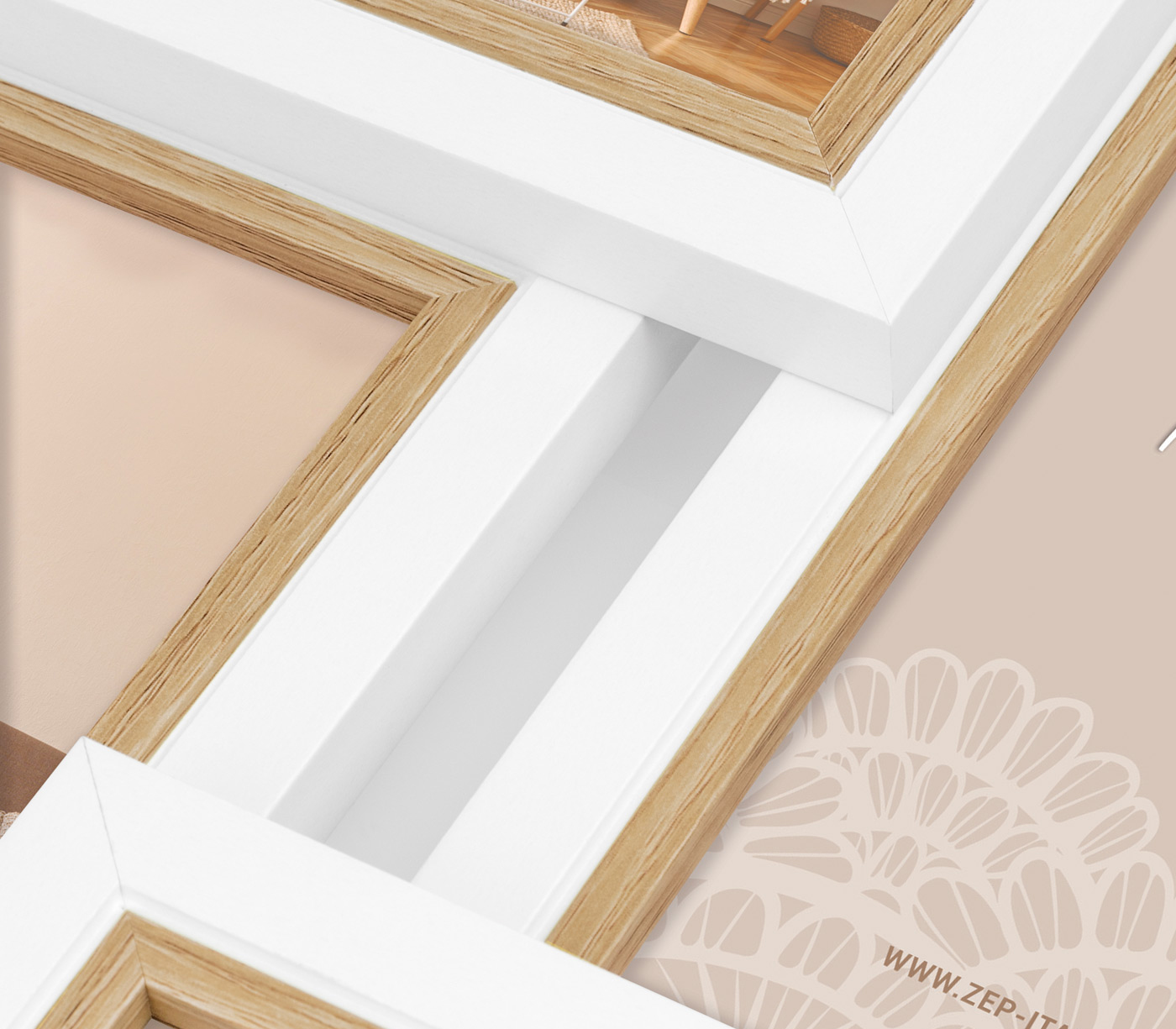 Мультирамка ZEP CV662 AYAS, на 6 фото 10x15 см