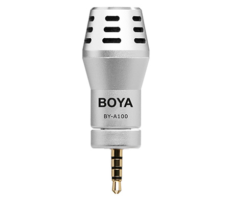 Микрофон Boya BY-A100, всенаправленный, моно, 3.5 мм TRRS