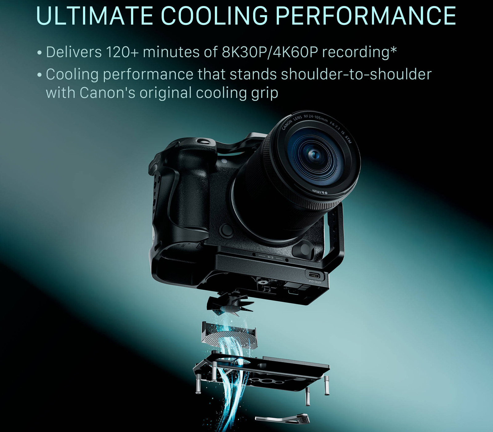 Клетка Tilta Camera Cage для Canon R5 Mark II, с охлаждением