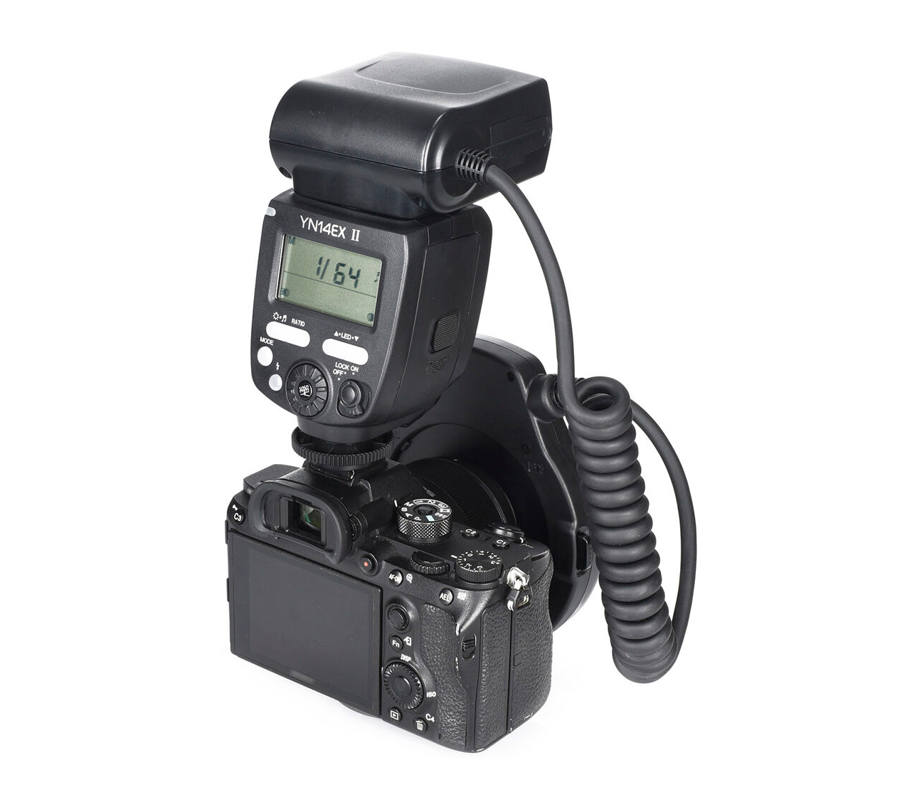 Вспышка Yongnuo Speedlite YN-14EX II/S Macro TTL для Sony