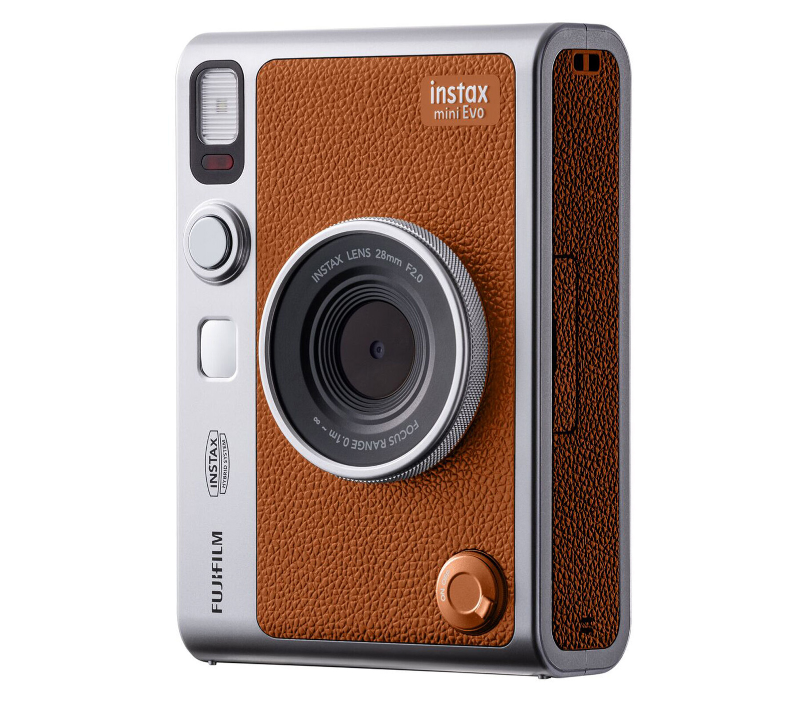 Фотоаппарат моментальной печати Fujifilm Instax Mini EVO, коричневый