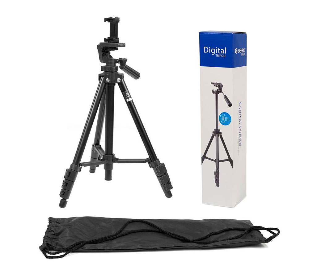 Штатив Benro T560 с головой и держателем для смартфона MH2N