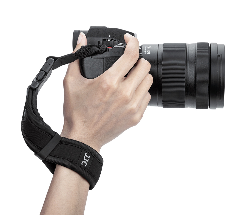 Ремень JJC ST-1M2 BLACK, неопреновый, черный