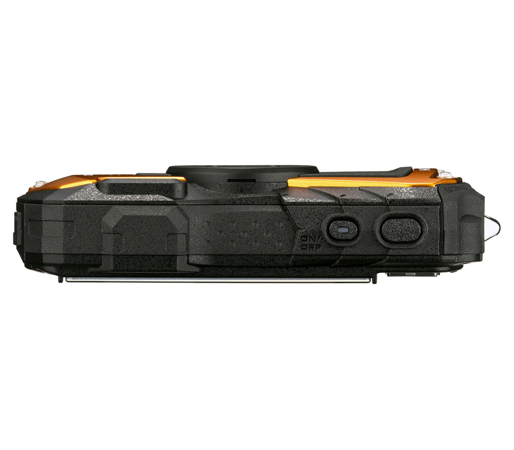 Компактный фотоаппарат Ricoh WG-80 оранжевый с черным
