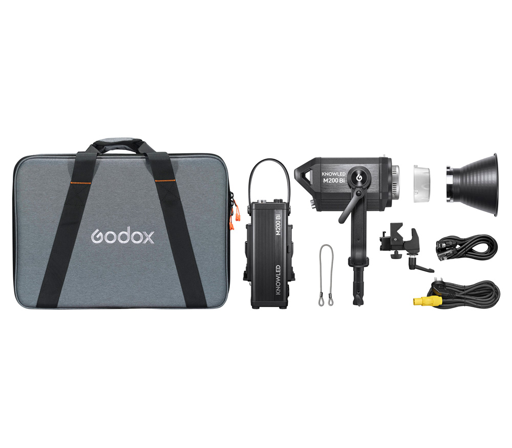 Осветитель Godox Knowled M200Bi, светодиодный, 230 Вт, 2800-6500K