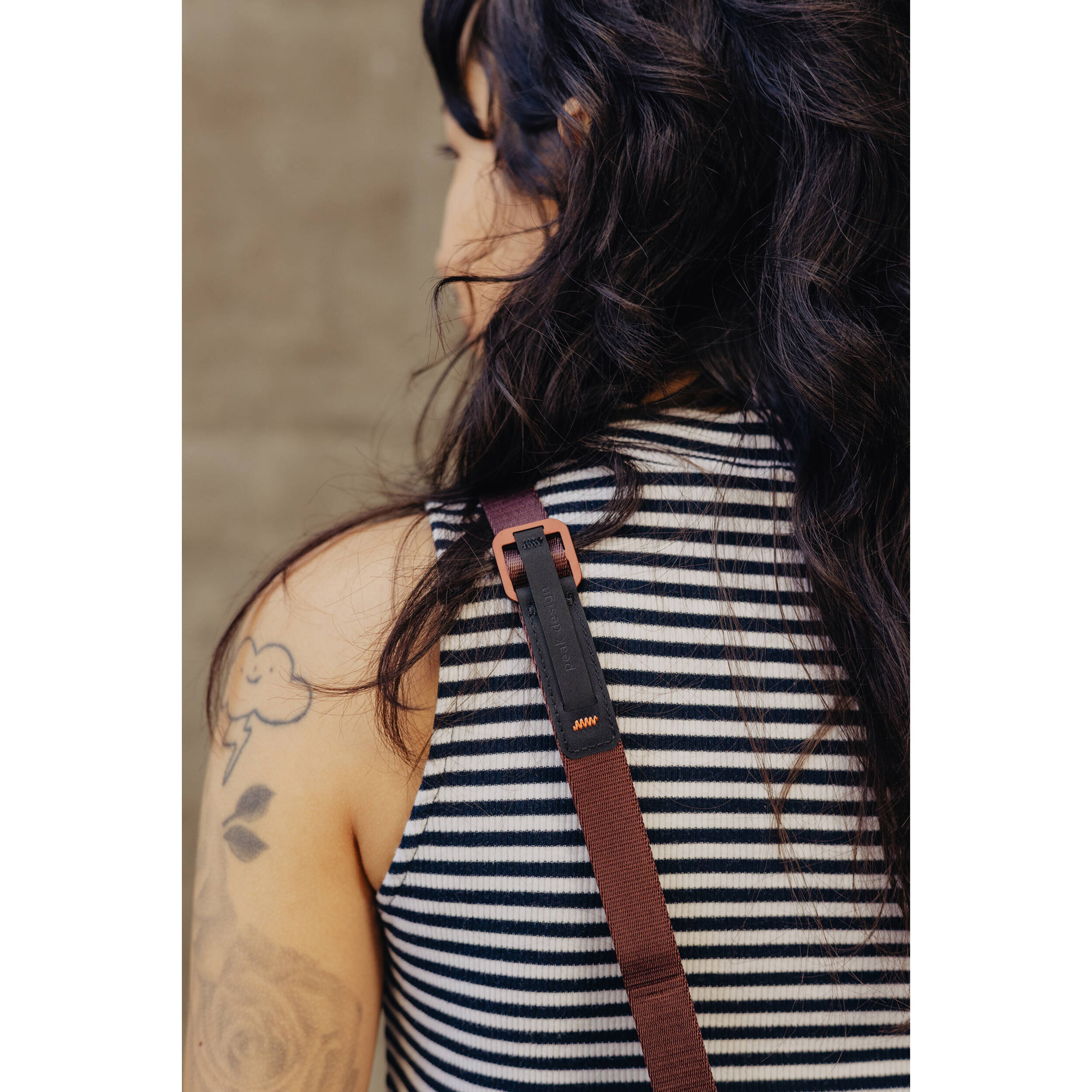 Ремень Peak Design Camera Strap Leash, цвет Eclipse, бордовый