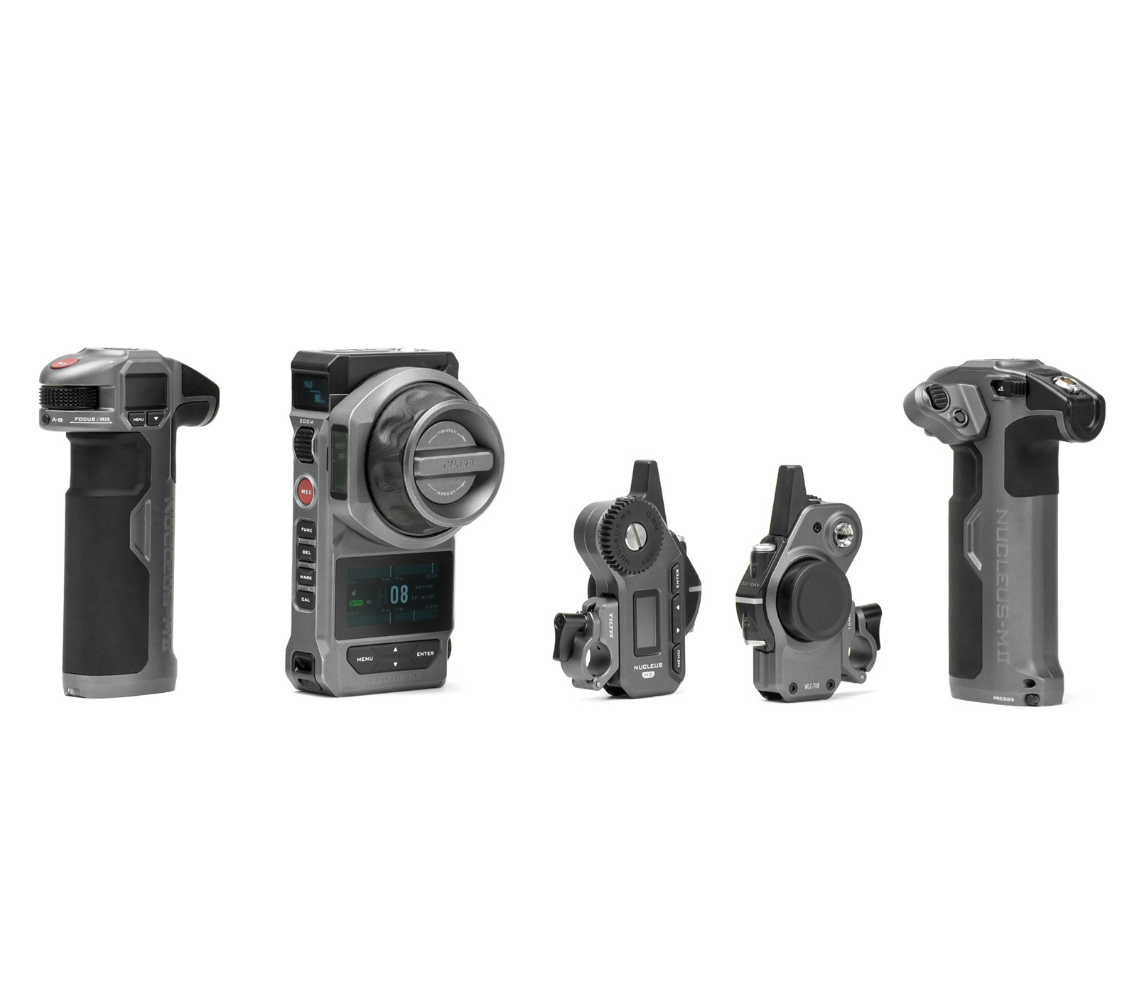 Комплект Follow Focus Tilta Nucleus-M II Ultimate Kit, 2 рукоятки + FIZ модуль + 2 мотора