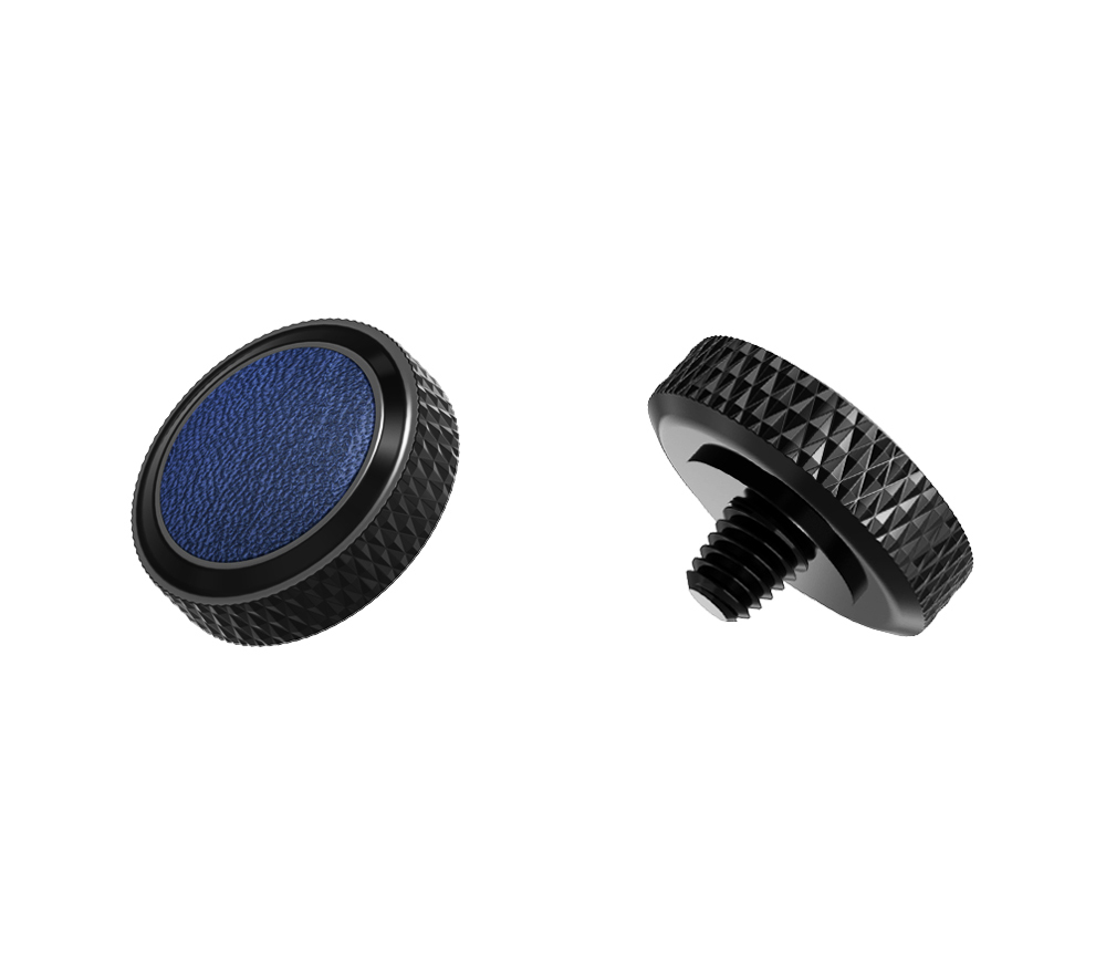 Спусковая кнопка JJC SRB-BK Blue, мягкая, резьбовая, черная/синяя