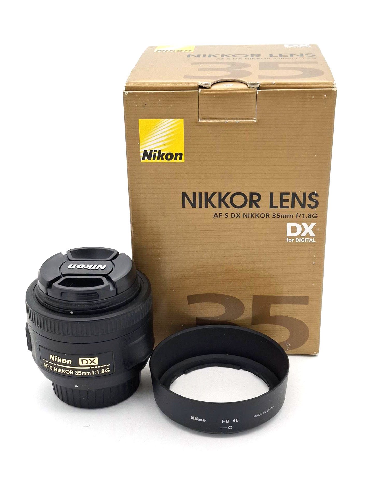 Объектив Nikon AF-S 35mm f/1.8G DX (состояние 5) (б/у)