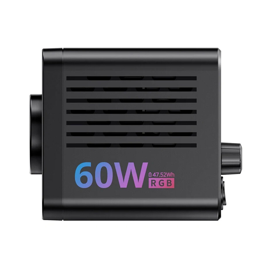 Осветитель Ulanzi C60RGB Video Light, светодиодный, 60 Вт, RGB, Mini Bowens