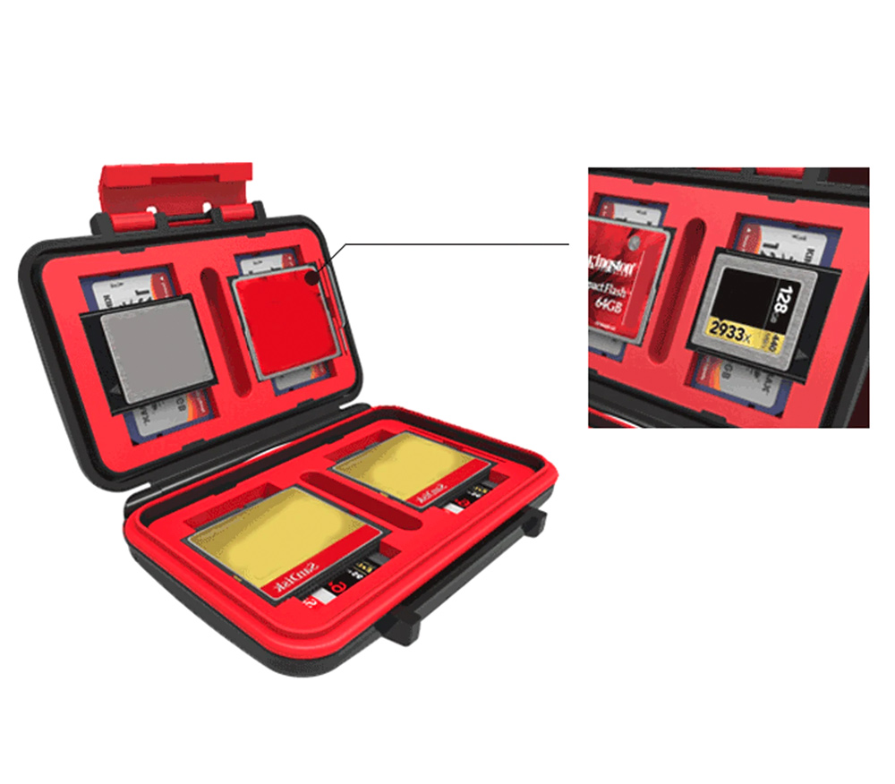 Кейс для карт памяти Kingma BMGP319: XQD / CFexpress, CF, SD, micro SD, SIM