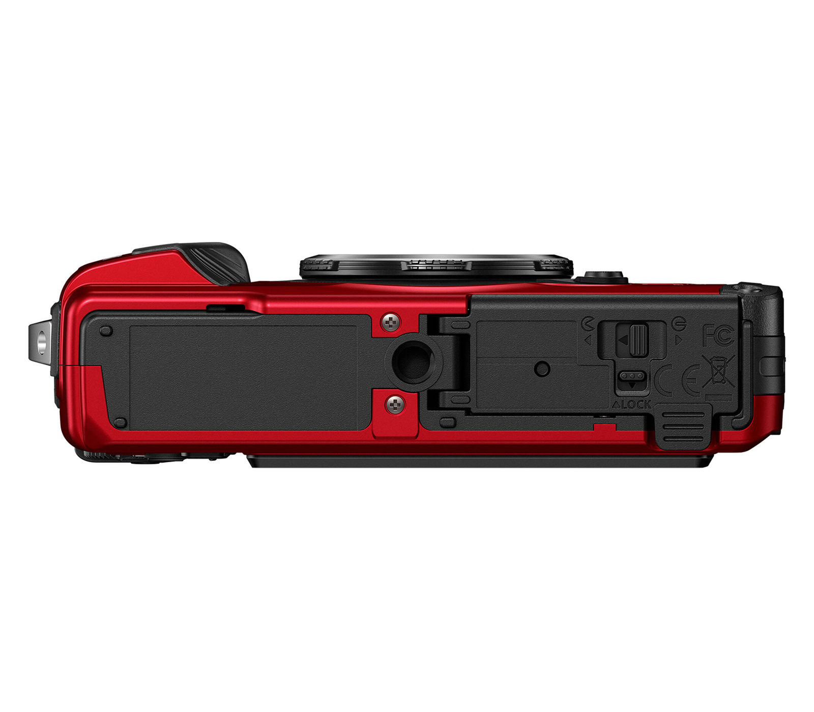 Компактный фотоаппарат OM System Tough TG-7, красный