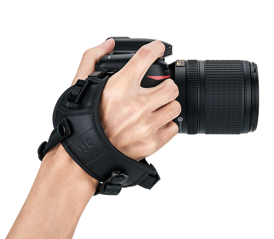 Ремень JJC HS-PRO1M Black, кистевой, с площадкой Arca-Swiss, черный