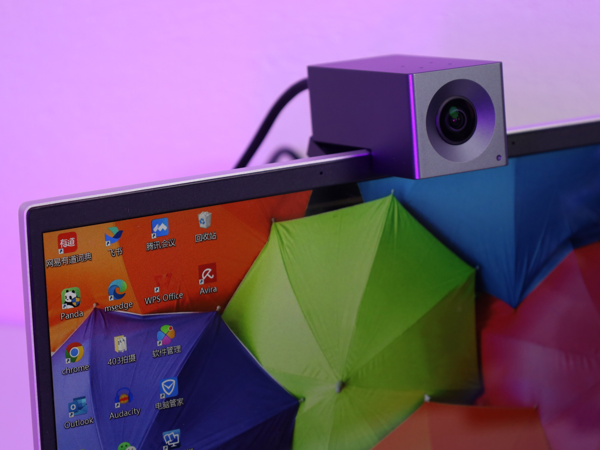 Веб-камера Nearity Hamedal V20, 2K, ИИ отслеживание