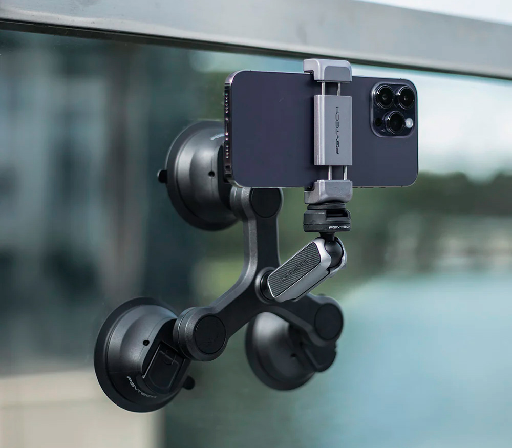 Присоска PGYTECH CapLock Three-Arm Suction Mount (P-GM-224)