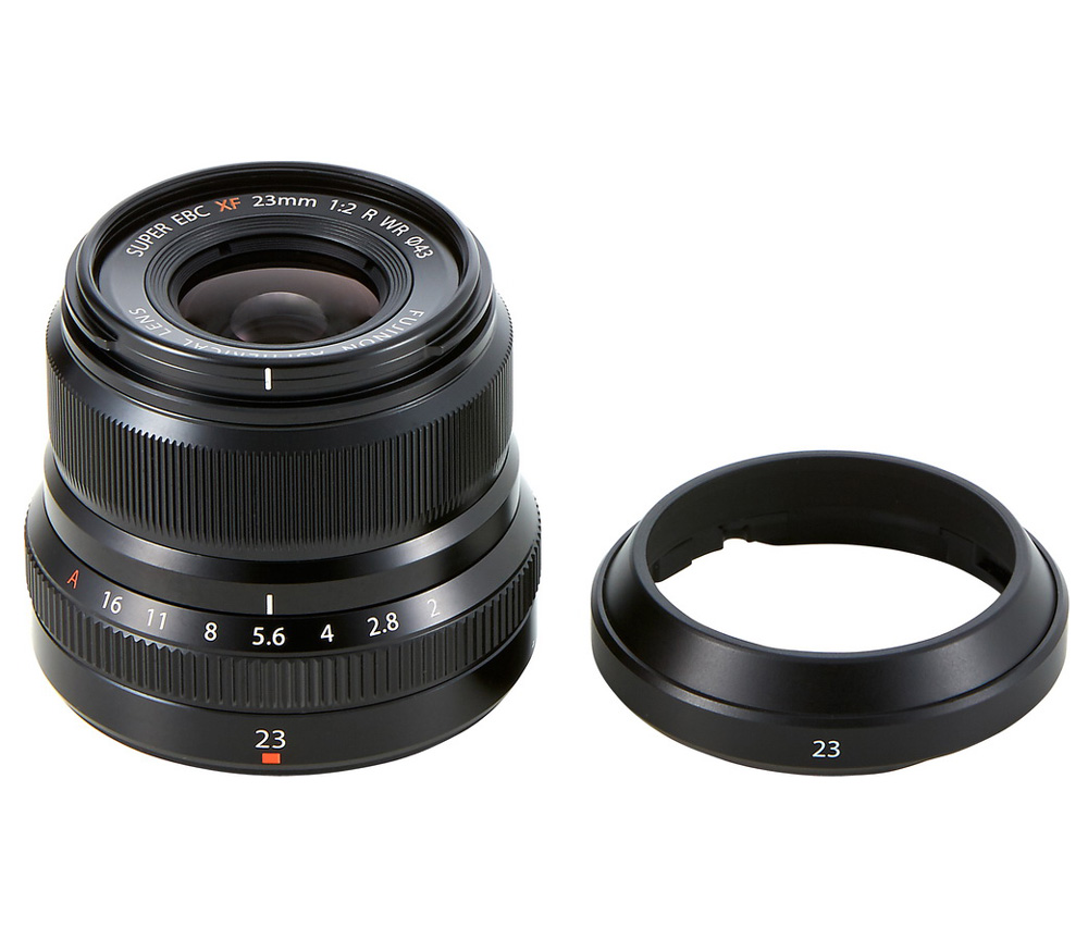 Объектив Fujifilm XF 23mm f/2 R WR чёрный