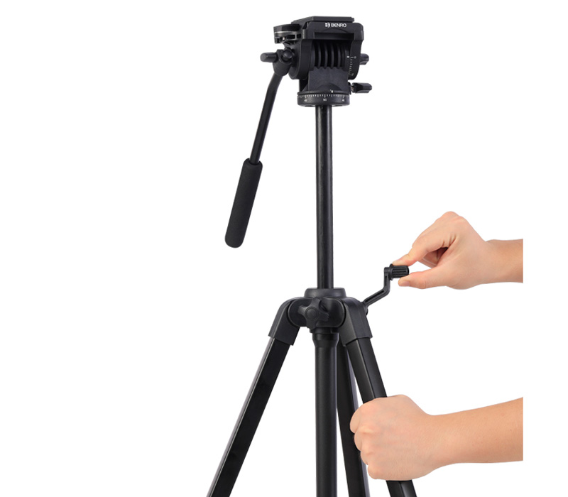 Штатив Benro T891+MH2N c фото-видео головой и держателем для смартфона