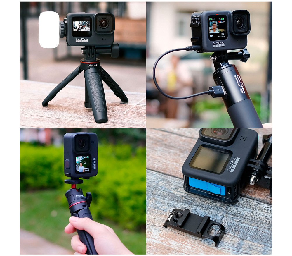 Крышка Ulanzi G9-6,  с разъемом 1/4 для GoPro Hero 9