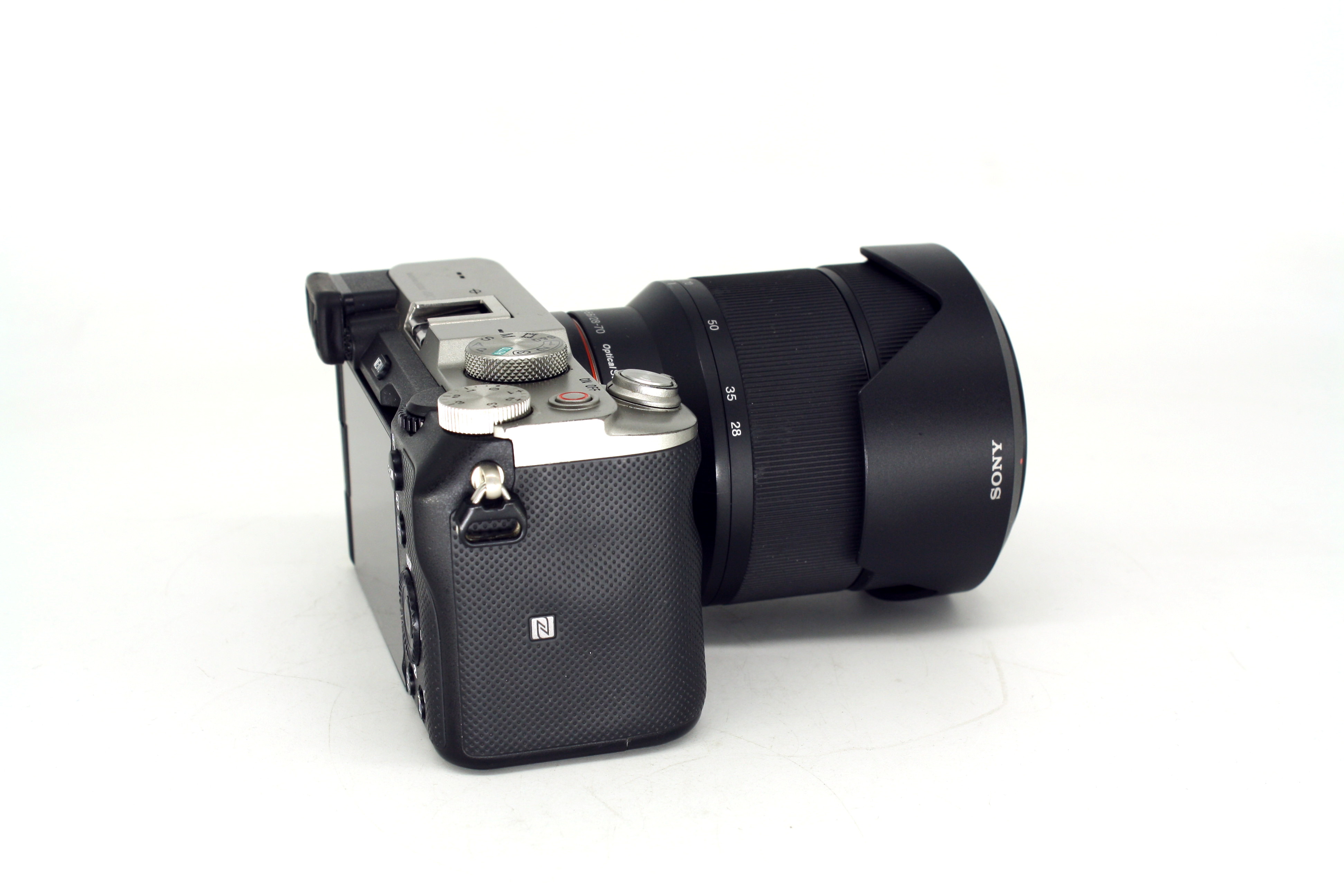 Беззеркальный фотоаппарат Sony a7C Kit 28-70mm, серебристый (состояние 3) (б/у)