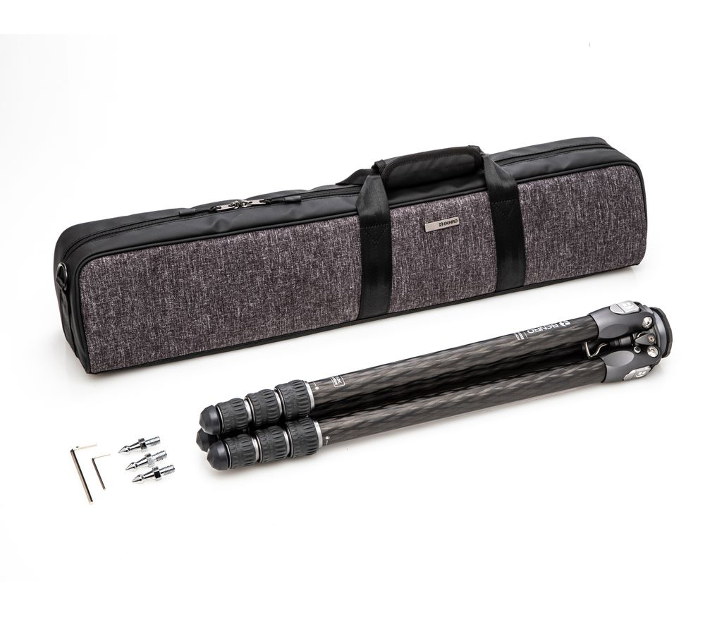 Штатив Benro Tortoise TTOR24 с видеоголовой S4Pro, цанговые замки, карбон