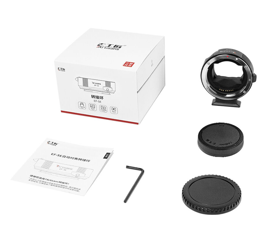 Адаптер 7Artisans EF-E, для объективов Canon EF на камеры Sony E, автофокус