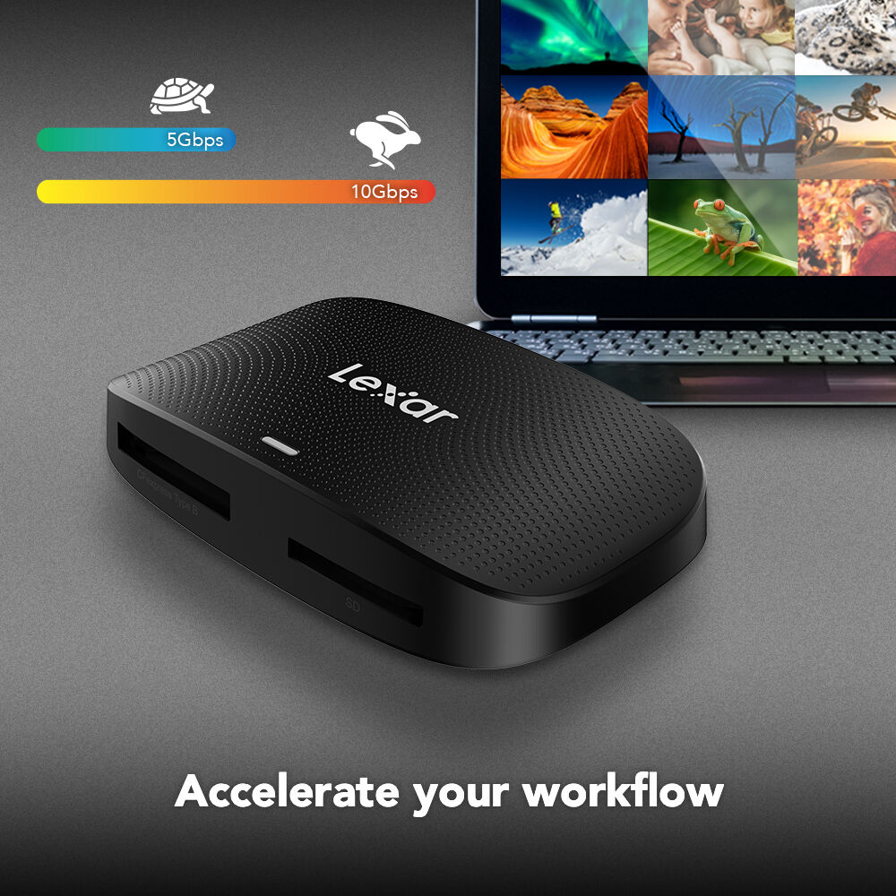 Кард-ридер Lexar USB 3.2 Gen 2 Professional, CFexpress Type B / SD