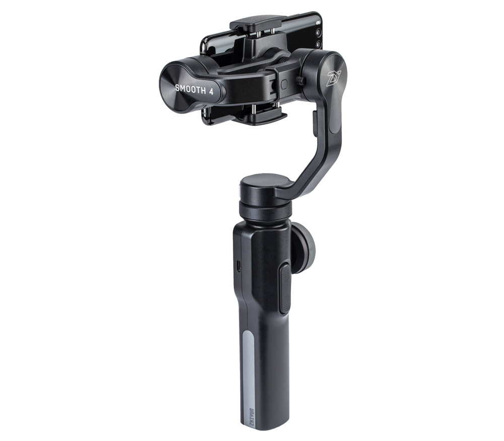 Стабилизатор Zhiyun Smooth-4, электронный, для смартфона, черный (уцененный)