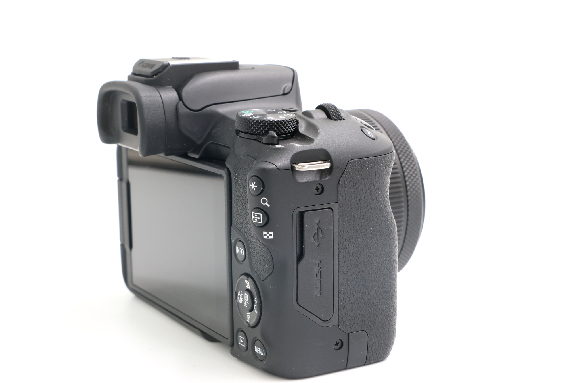 Беззеркальный фотоаппарат Canon EOS R50 kit RF-S 18-45/ 4.5-6.3 STM (состояние 5) (б/у)