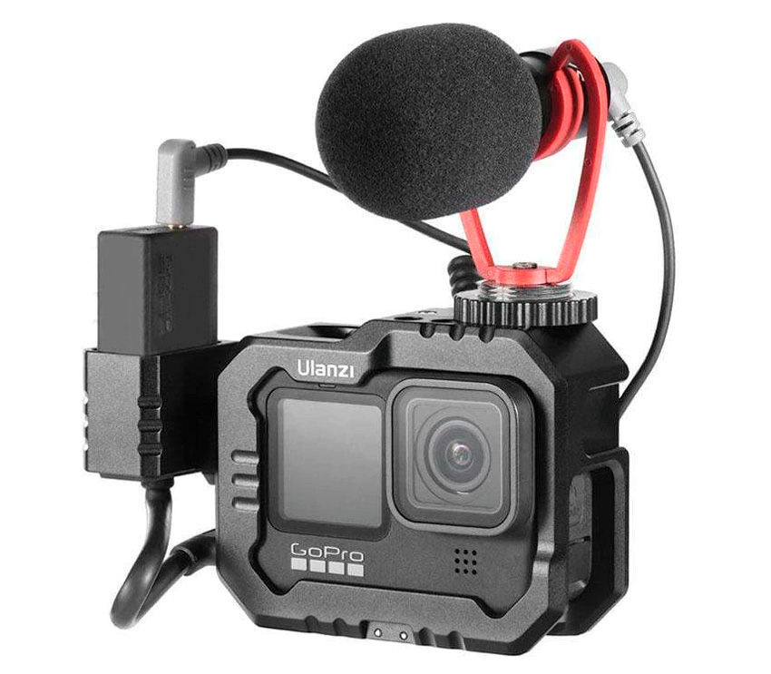 Клетка Ulanzi G9-14 Enhanced Metal Cage для GoPro 9, 10, 11, 12, 13