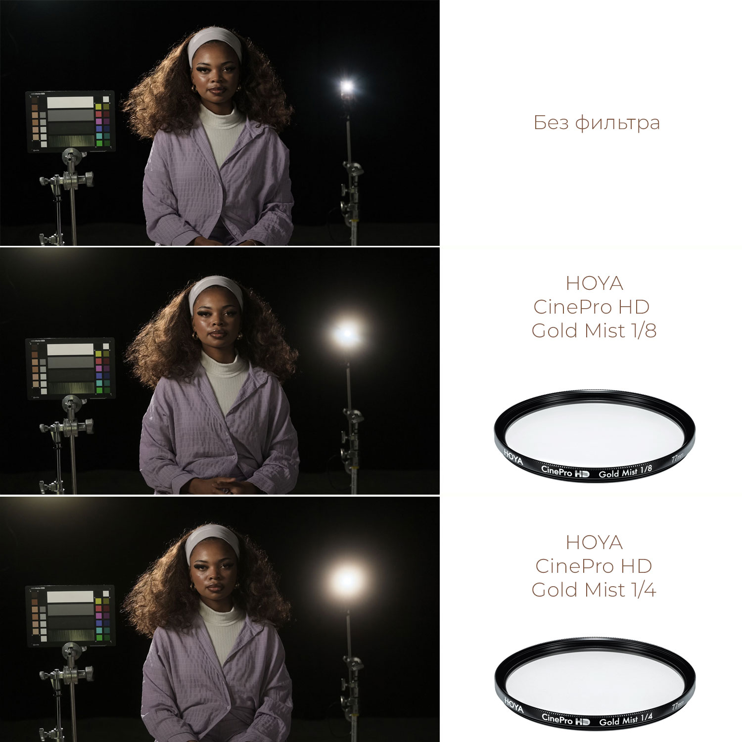 Светофильтр Hoya CineProHD GoldMist 1/8 49mm