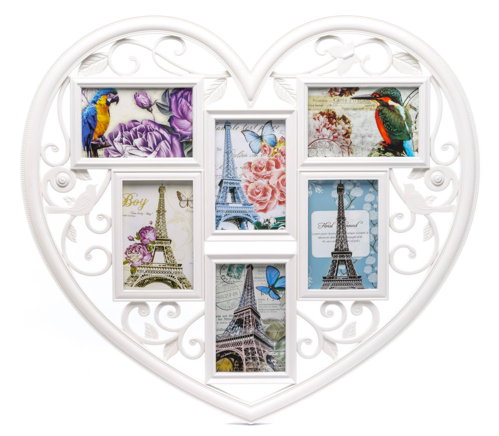 Мультирамка Fotografia на 6 фото (FFC-1020) белая