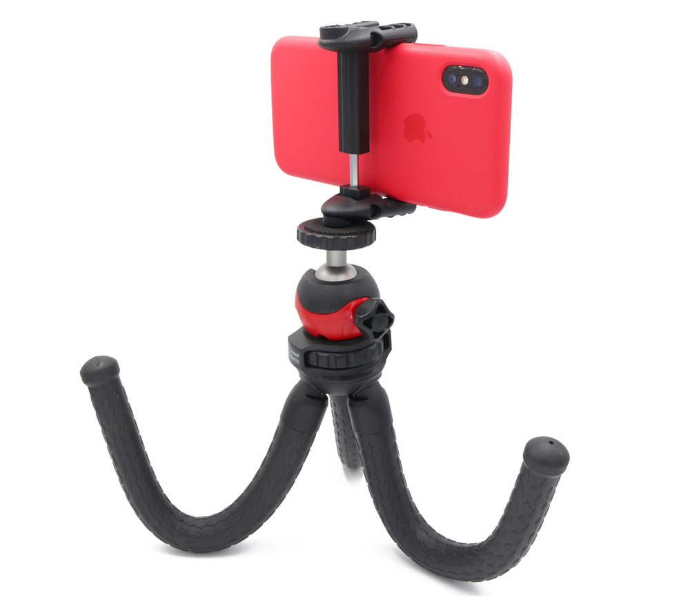 Мини-штатив Fujimi FFT-SLOTH, гибкий, с адаптером для смартфонов и GoPro
