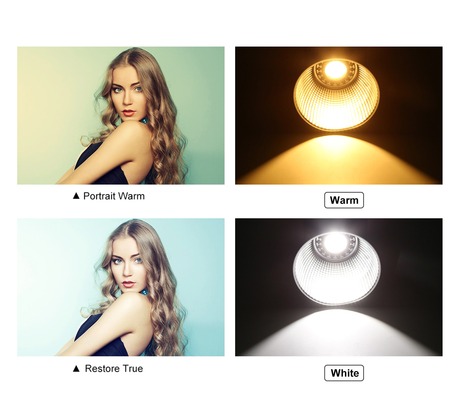 Осветитель Puluz PU4119B, светодиодный, 60 Вт, 2500-6500К, MIni Bowens