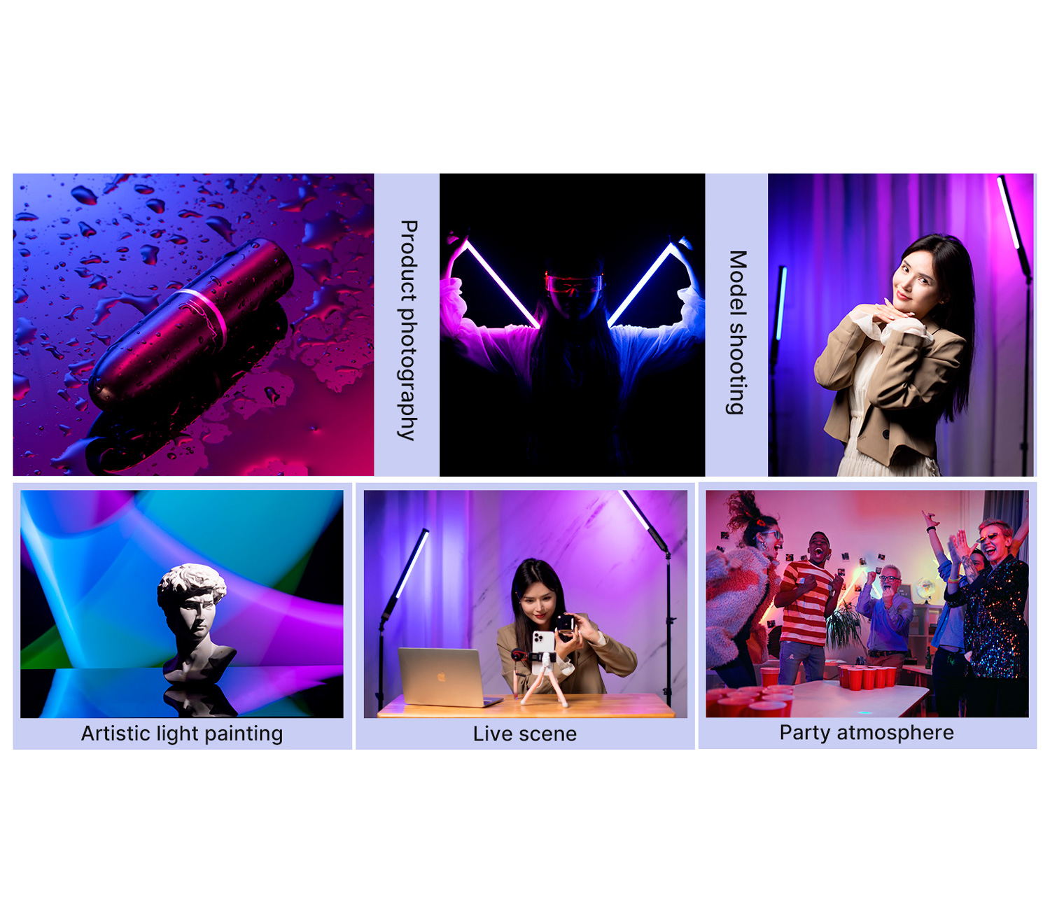 Светодиодный осветитель Ulanzi VL119 RGB, 7.5 Вт,  2500-9000K