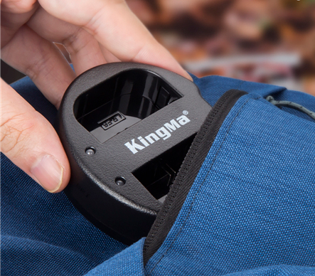 Зарядное устройство Kingma BM015-BLK22 для 2 DMW-BLK22