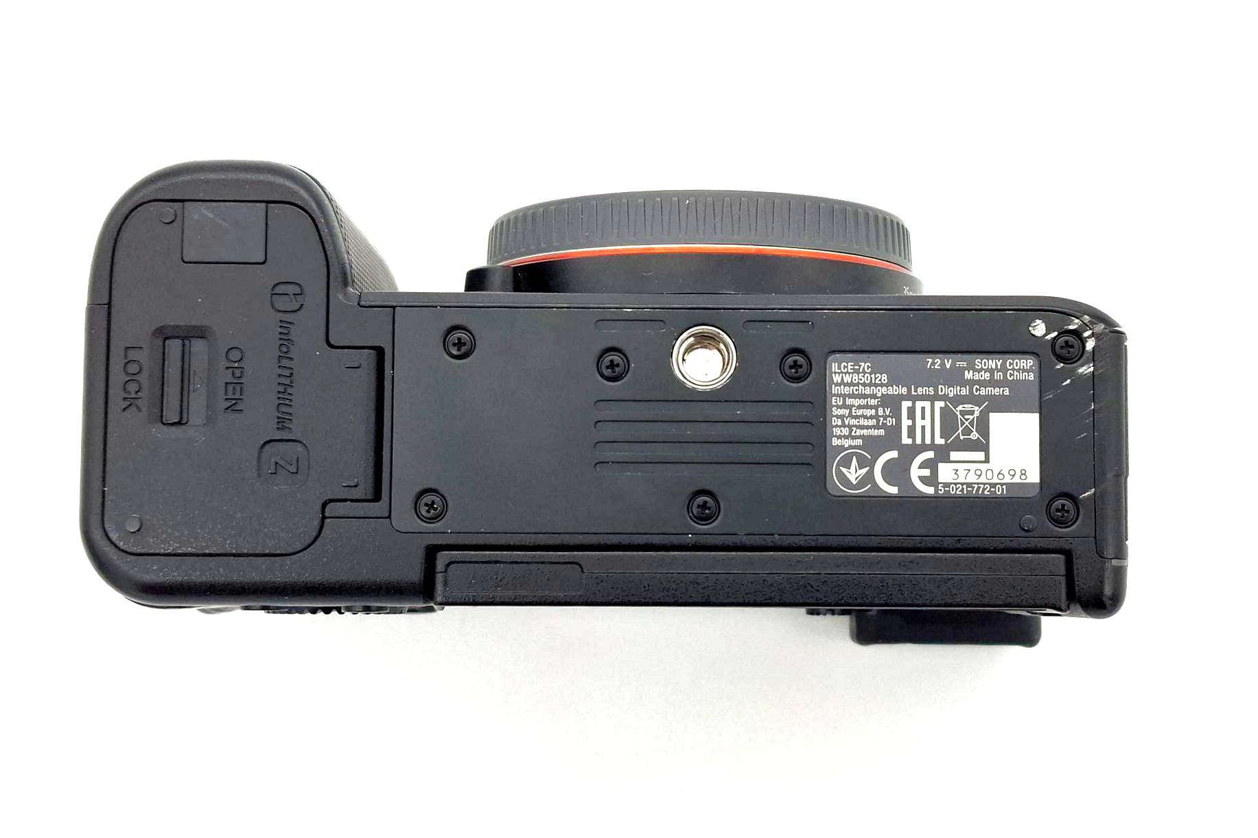 Беззеркальный фотоаппарат Sony A7C Body Silver (состояние 4) (б/у)