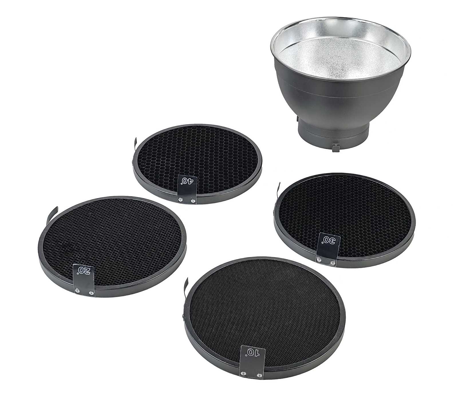 Рефлектор Falcon Eyes R-180HC Kit, 17.8 см, с 4 сотами