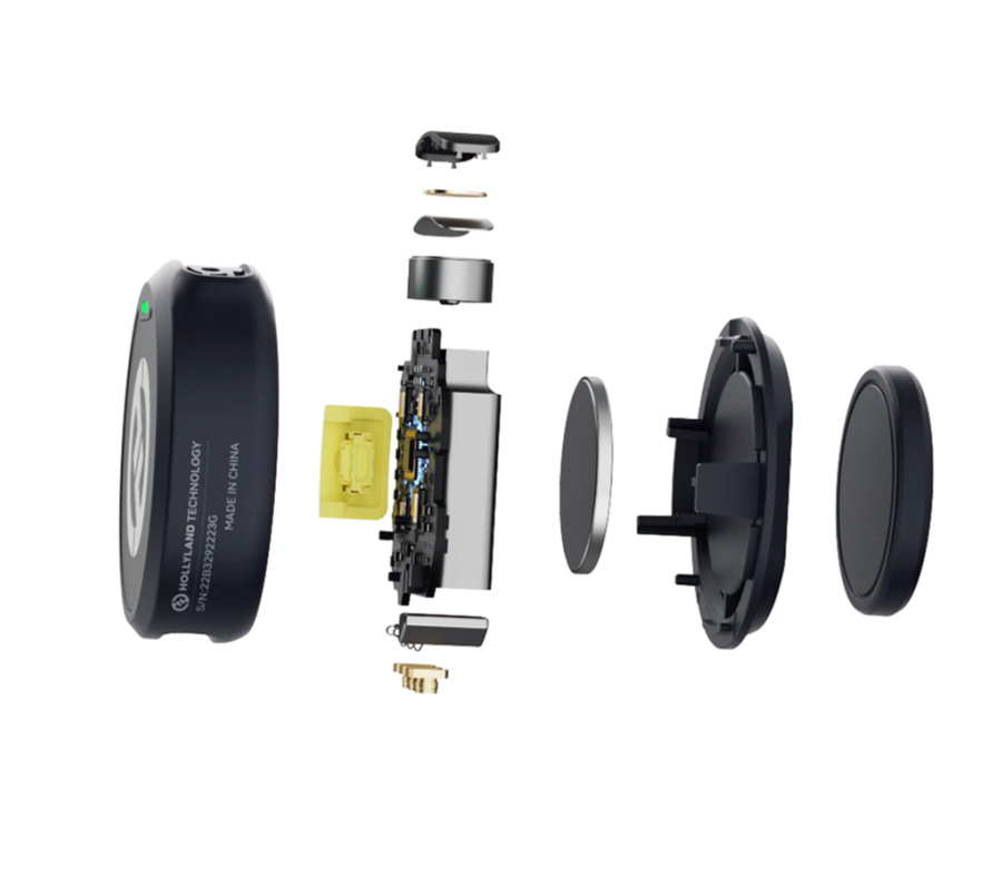 Беспроводная система Hollyland Lark M2 Mini Combo, TX+TX+RX, 3.5 мм TRS и USB-C