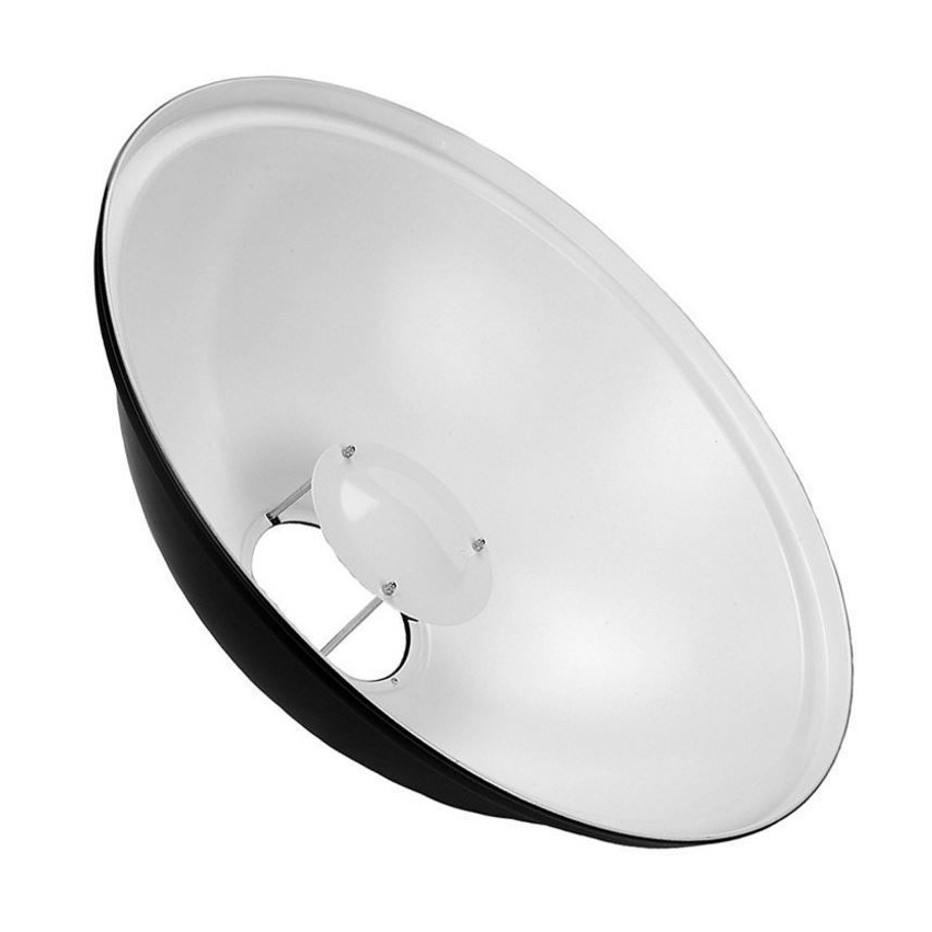 Портретная тарелка Grifon RF-700w, 70 см, белая, Bowens