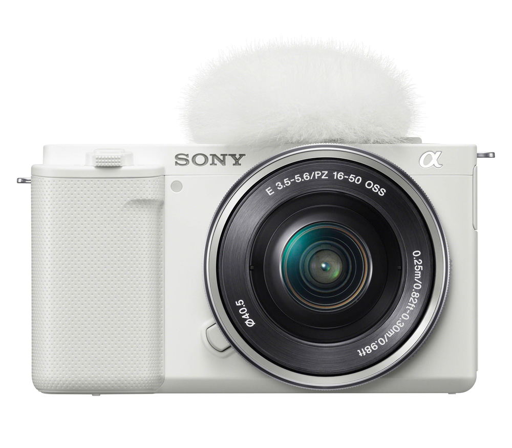 Беззеркальный фотоаппарат Sony ZV-E10 Kit 16-50mm, белый