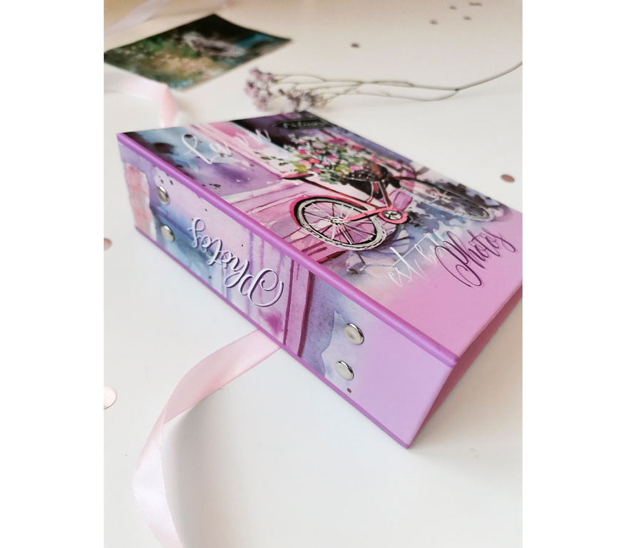 Фотоальбом Полином 200 фото 10х15 см, watercolor travel, Париж