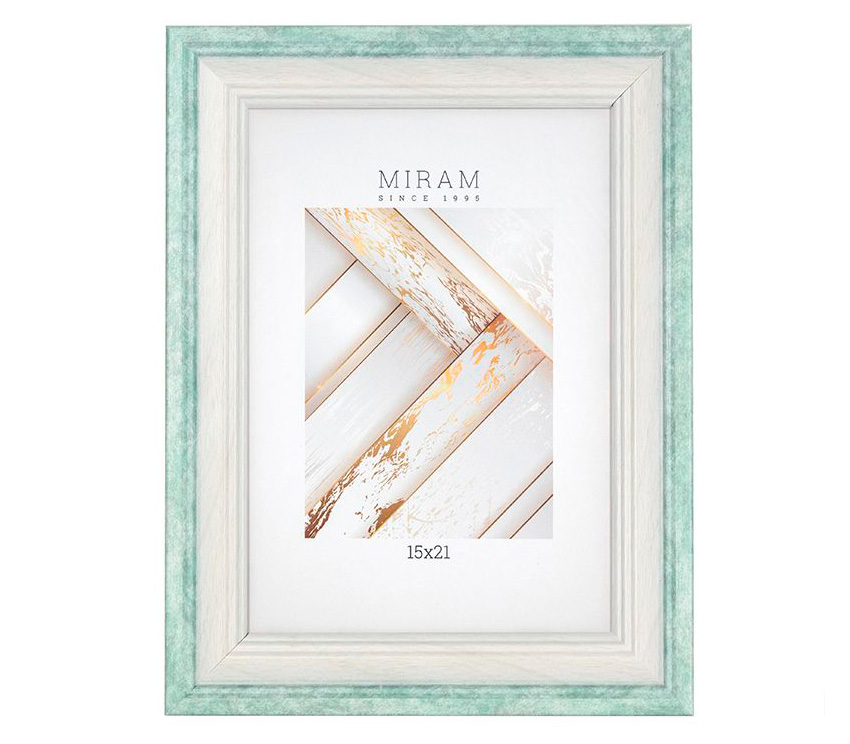 Фоторамка Мирам 15х21 см, мятная (653198-6)