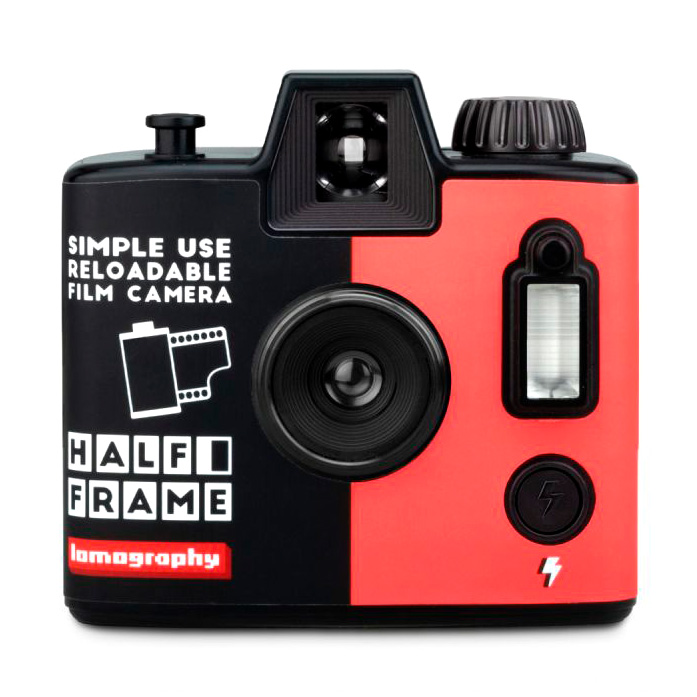 Фотоаппарат пленочный Lomography Half-Frame Simple Use Camera Black & White